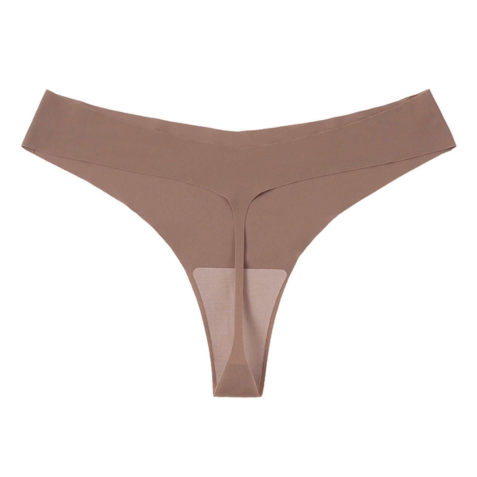 Lingerie Sets for Women Hot Girls Low Waist Panty Underwear Bikini Seamless Thongs  Underwear Solid Nylon Ice Silk 