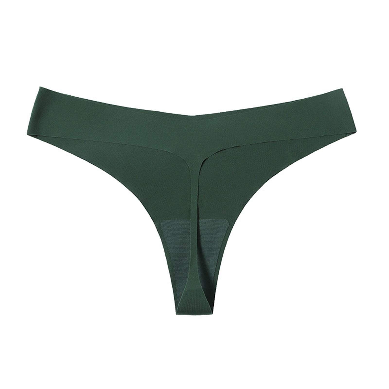 Lingerie Sets for Women Hot Girls Low Waist Panty Underwear Bikini Seamless  Thongs Underwear Solid Nylon Ice Silk 