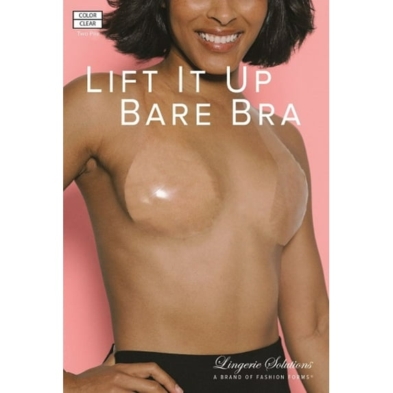 Fashion Forms Women's Clear Lift It Up Backless Strapless Bra