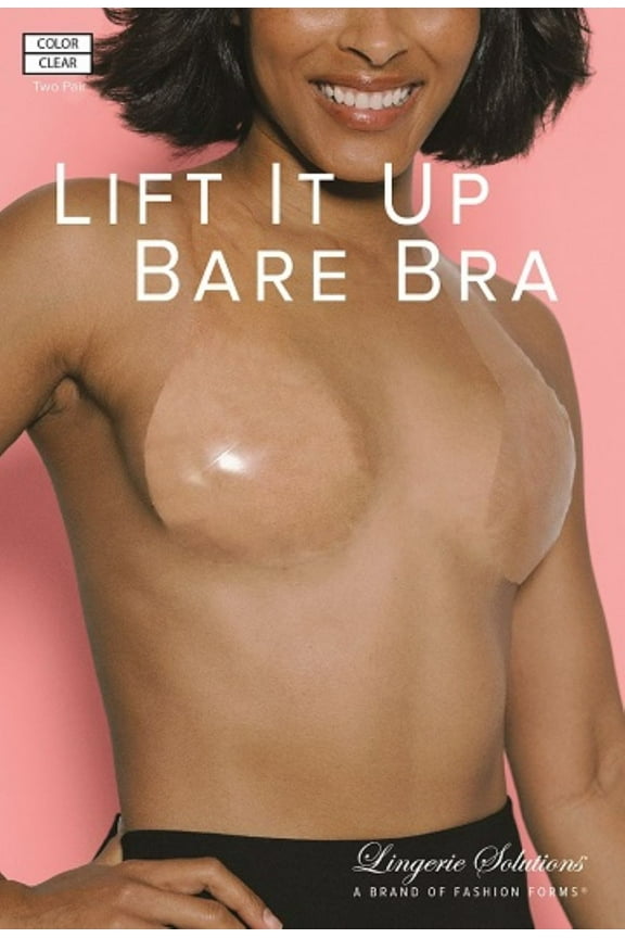 Fashion Forms Women's Clear Lift It Up Backless Strapless Bra