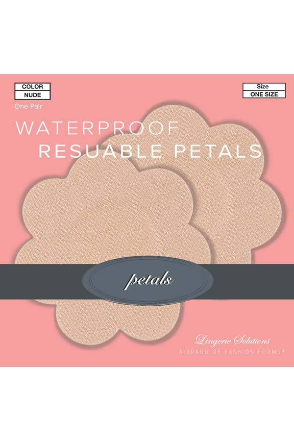 Fashion Forms Women's Reusable Waterproof Nipple Covers One Size