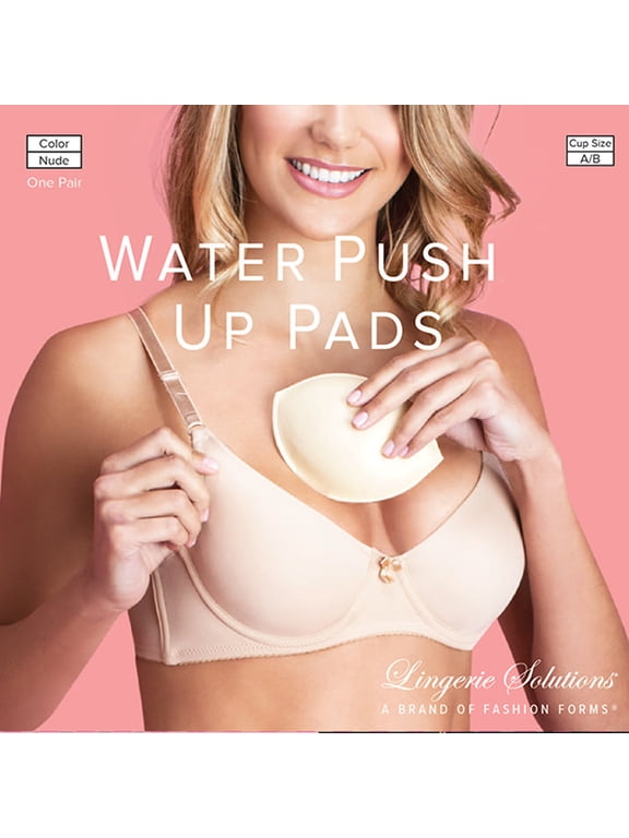 Women's Water Push-up Pads Nude Bra Inserts