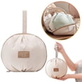 thumbnail image 1 of Lingerie Storage Bag, Laundry Bags for Delicates, Travel Underwear Organizer Bag, Keep Delicates Clean & Separate from Other Laundry, Protects Bras & Panties for Travel or Home, Beige, 1 of 9