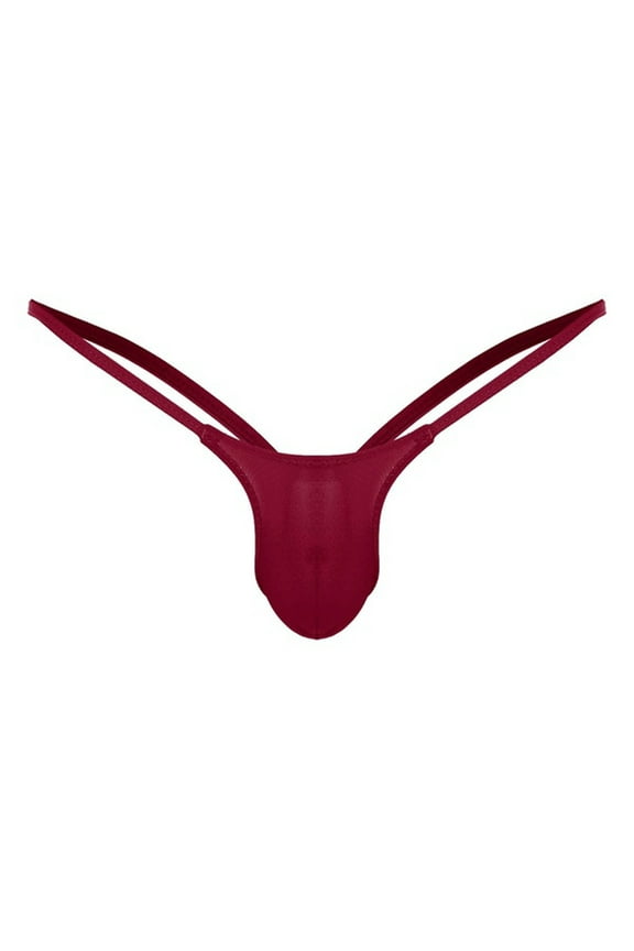 Lingerie for Men Open Back Underpants Low Rise Briefs Thong Underwear Underwear