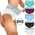 thumbnail image 1 of Lingerie for Women 5PC Women Patchwork Briefs Panties Underwear Knickers Bikini Underpants, 1 of 6