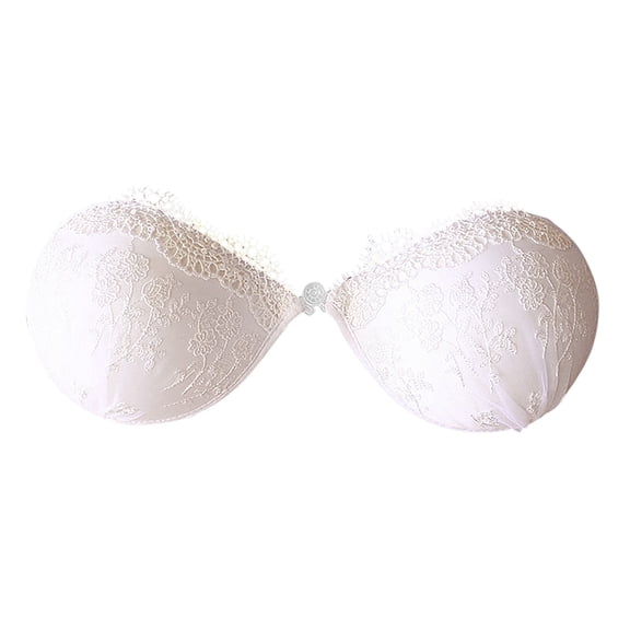 Lingerie for Women,Bras for Women,Women's Strapless Backless Bra Self Reusable Sticky Push Up Bra Non
