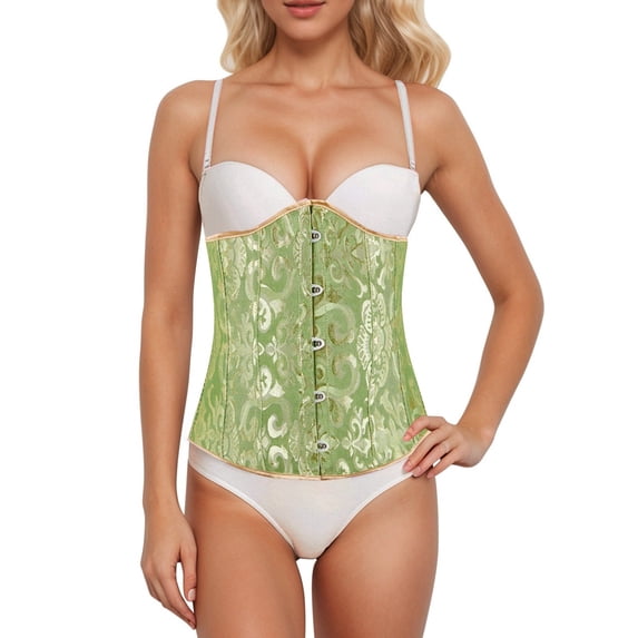 Lingerie for Women Elegant Corset Belt Bodysculpting Garment by Certification of Practical All-Season Wear for Home and Leisure Green 7XL