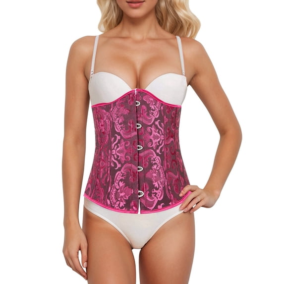 Lingerie for Women Elegant Corset Belt Bodysculpting Garment by Certification of Practical All-Season Wear for Home and Leisure Red XL