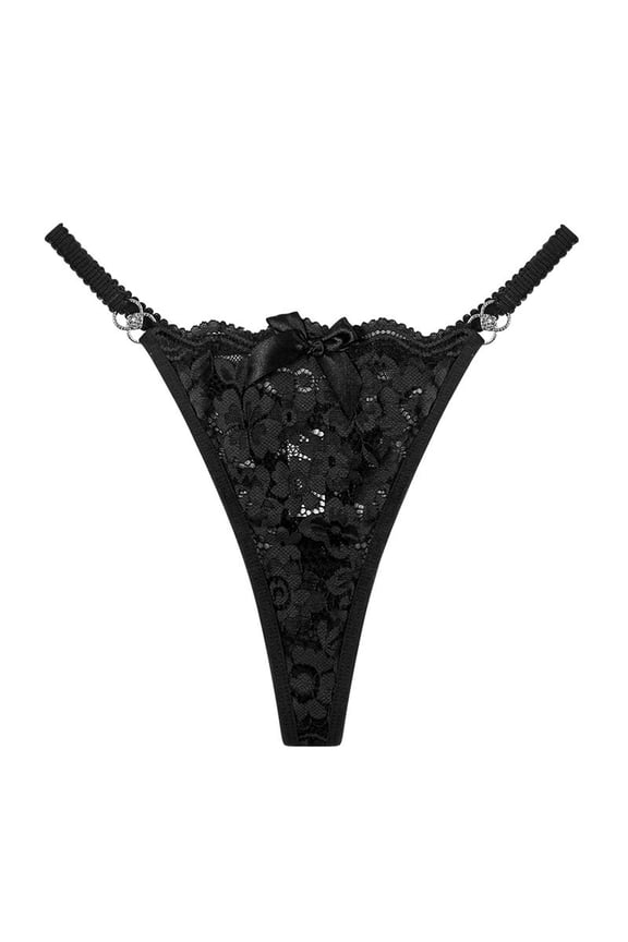 Lingerie for Women Lace String Thongs Thong Traceless Underwear Babydoll Breathable Panties