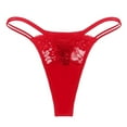 thumbnail image 1 of Lingerie for Women Lace Thongs Bikini Brief Underwear Babydoll Breathable Panties, 1 of 4