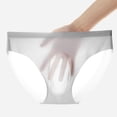 thumbnail image 1 of Lingerie for Women Men's 3d Seamless Ice Silk Briefs Underpants Briefs Underwear Babydoll Breathable Panties, 1 of 4