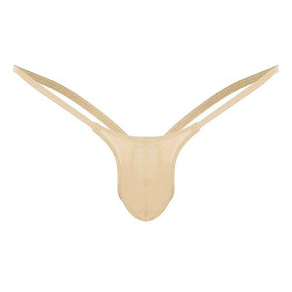 Lingerie for Women Open Back Mens Underpants Low Waist Briefs G-string Thong Underwear