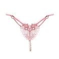 thumbnail image 1 of Lingerie for Women Thong Thong Lace Pants Ladies Briefs Underwear Babydoll Breathable Panties, 1 of 3