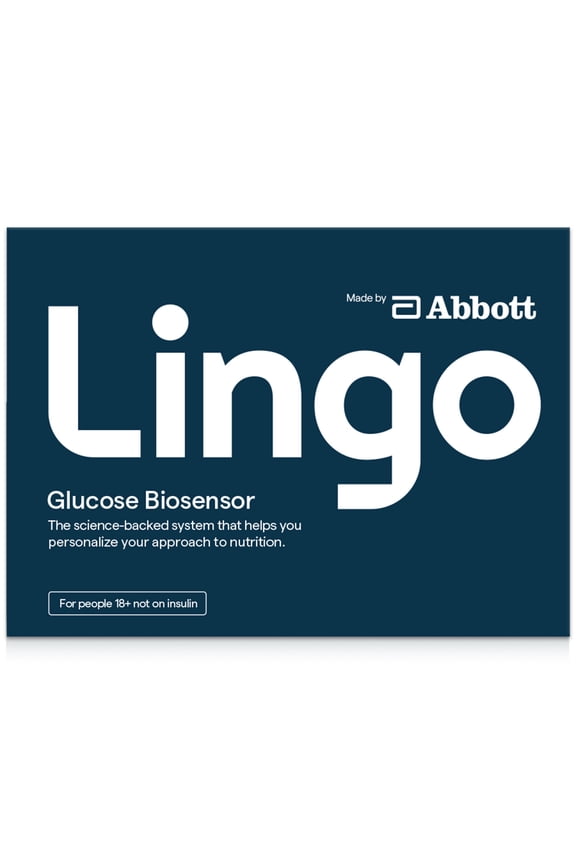 Continuous Glucose Monitor (CGM) & App. Made by Abbott. Know the Impact of What You Eat. 1 Lingo Biosensor Lasts Up To 14 Days* Works with IOS and Android. US Only.