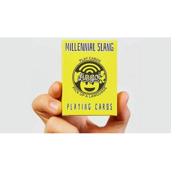 Lingo (Millennial Slang De-Coded) Playing Cards