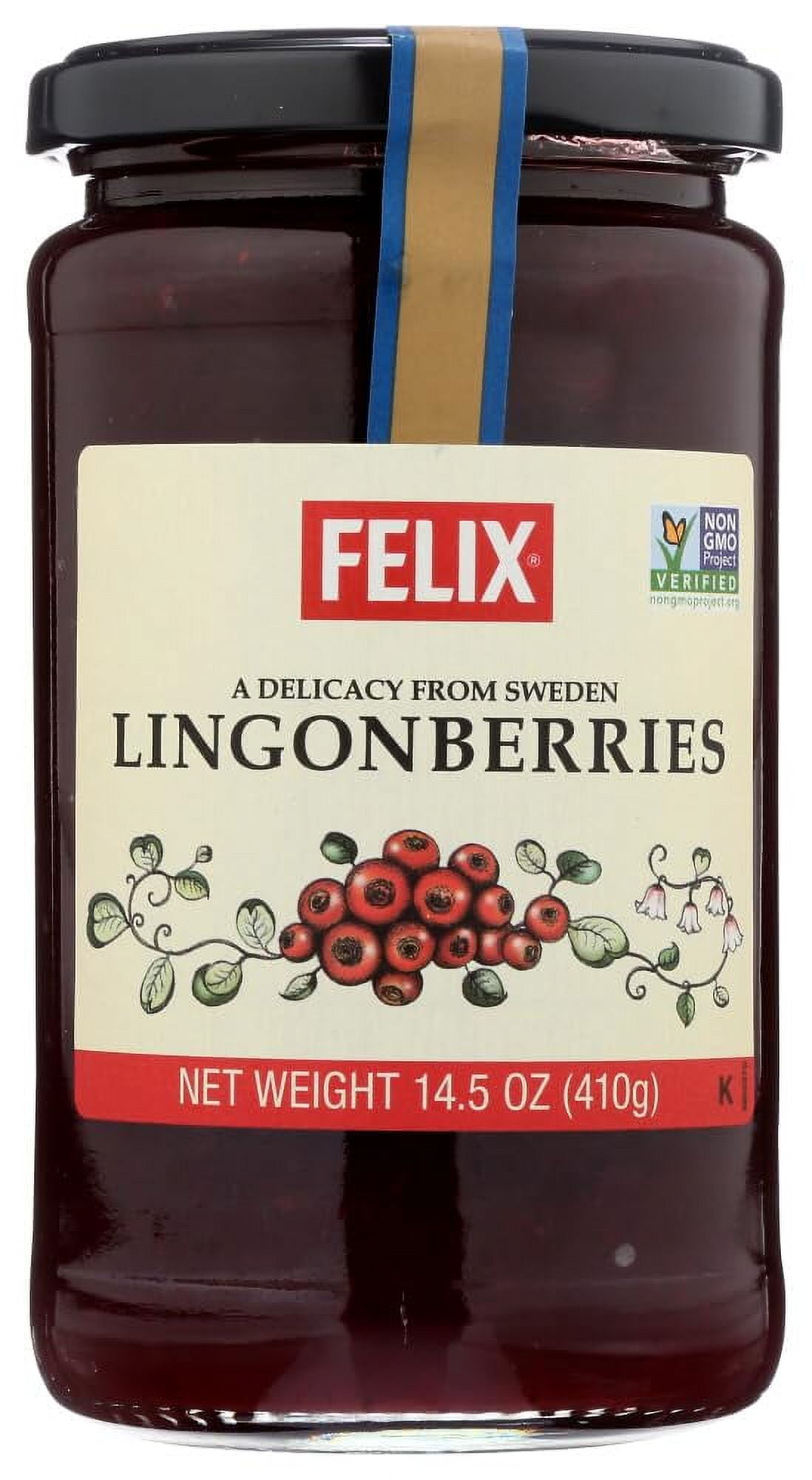 Lingonberry Jam, 14.5 oz (Pack of 6)