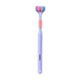 thumbnail image 1 of Lingouzi 2 Pieces 3-Sided Toothbrush, Soft Toothbrushes for Adults, Effective Wrap-Around Design,Deeply to Clean Teeth and Gums, U Style Wrapped Brush Great Angle Bristles Clean Each Tooth, 1 of 1