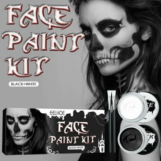 Pin on white face paint
