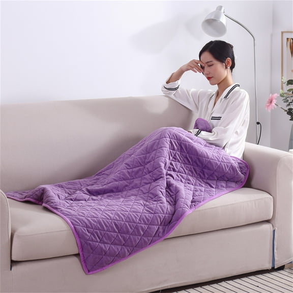 Lingouzi Electric Blanket ???????????? Blanket Throw, Fast Lap Heating Blanket, Soft 5V Safety Electric USB Blanket, Electric Warming Blanket Couch, Machine Washable, 29.5x47.2inch