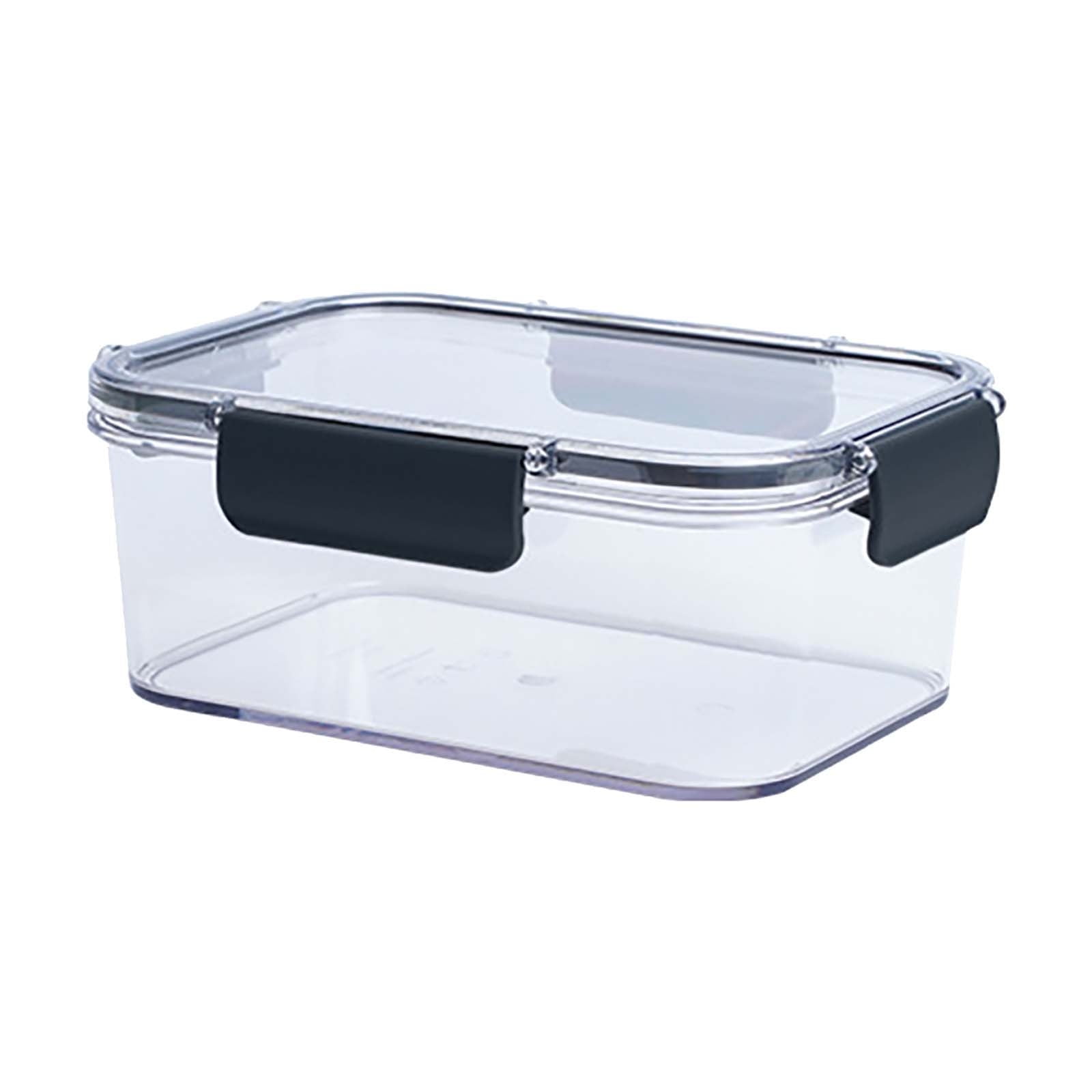 Lingouzi Glass Bento Box,Salad Container for Lunch,Meal Prep Containers 2 Compartment with Lids,Lunch Containers,Large,Medium and Small Transparent