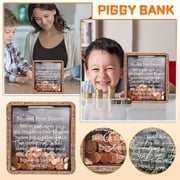 Lingouzi Personalized Wooden Coins From Heavens Bank, Personalized Pennies From , Gifts For Men And Women, Home Decoration, Coin Boxes