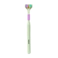 thumbnail image 1 of Lingouzi Three Sided Toothbrush for Adult Women Men Soft Bristle Toothbrush Manual Toothbrush Nice Angle Bristles for Deep Cleaning Each Tooth, 1 of 1