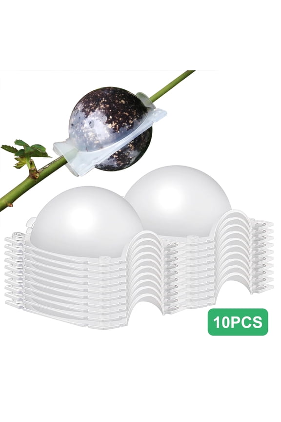 10pcs Air Layering Propagation Kit, Reusable Half Clear Grafting Ball, Plant Air Layering Pods Rooting Ball for Fast Propagation