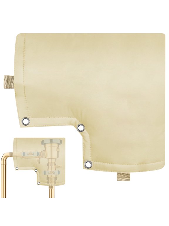 Preventer Cover Insulated Pouch, Pressure Vacuum Breaker Cover, Winter Water Well Pump and Sprinkler Valve Insulation