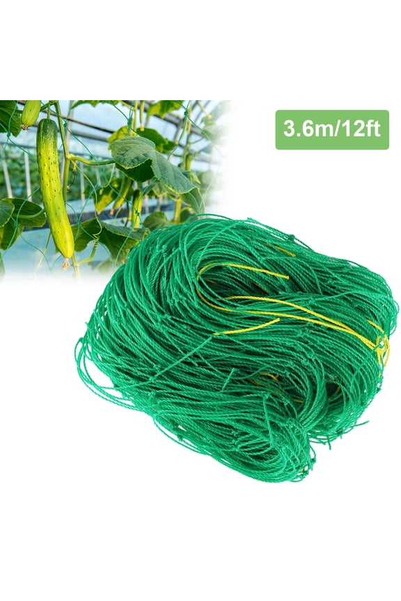 Trellis Netting for Climbing Plants, 12x6ft Garden Plant Support Netting for Vegetables, Clematis, Cucumber, Tomatoes and Vine Plants