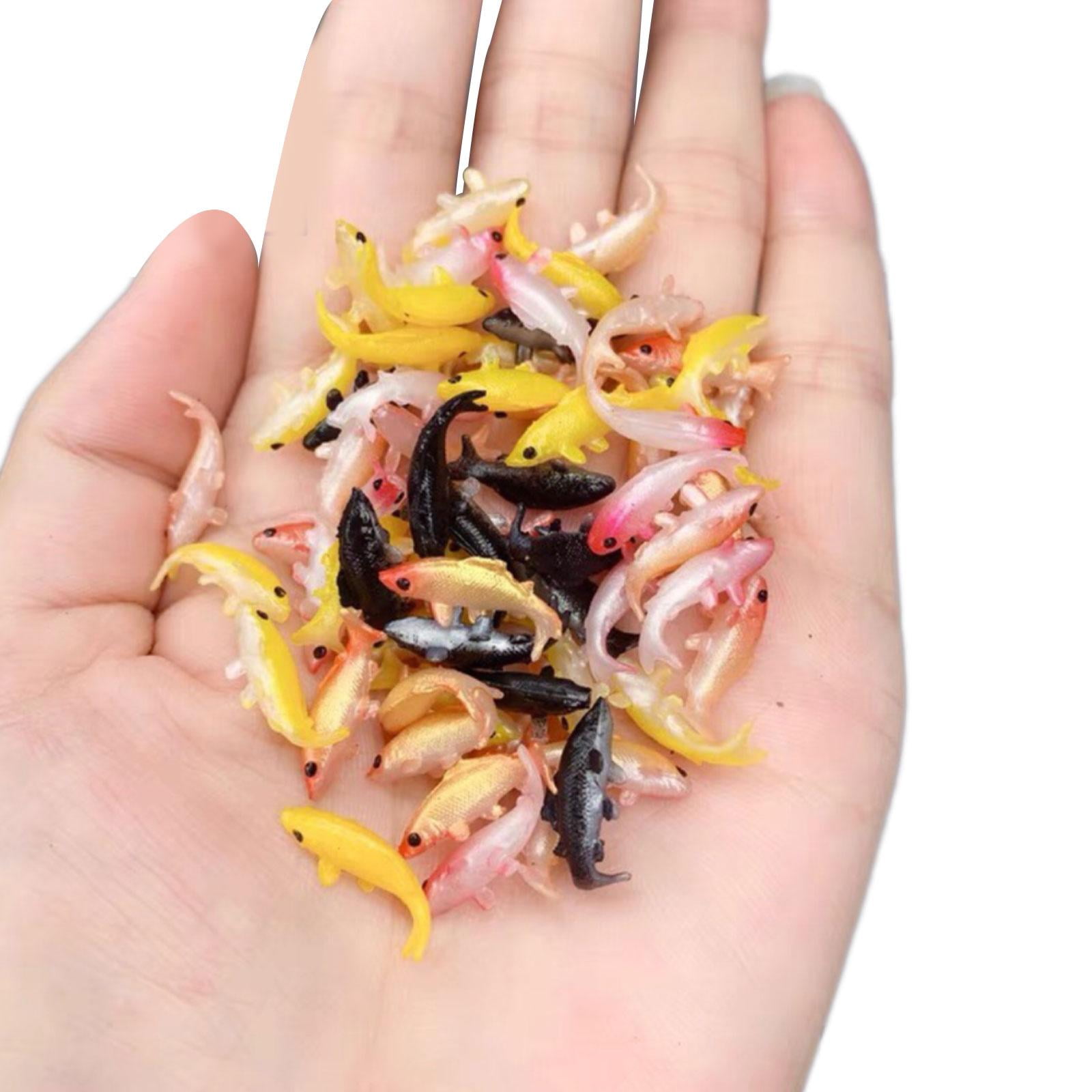 Lingsun 1:12 Scale Miniature Fish Plastic Model Doll's House Decor Toys ...