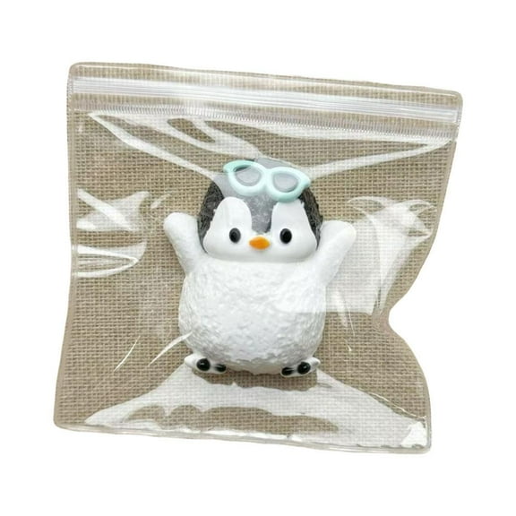 Lingsun Handmade Taba Cute Penguin Squze Decomprion Toy; N5H2
