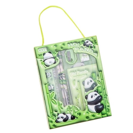 Lingsun Stationery Set 6-in-1 Student Gifts Pencil Set Study Stationery Sets U1G3