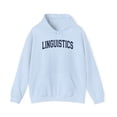 thumbnail image 1 of Linguist Linguistics Graduation Hoodie, Gifts, Hooded Sweatshirt, 1 of 4