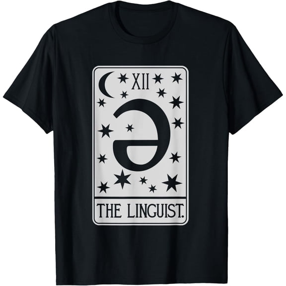 Linguist Tarot Card - Funny Phonetics Linguist Linguistics T-Shirt