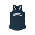 thumbnail image 1 of Linguistics Linguist Graduation Tank Top Gifts Shirt Womens Sleeveless, 1 of 2