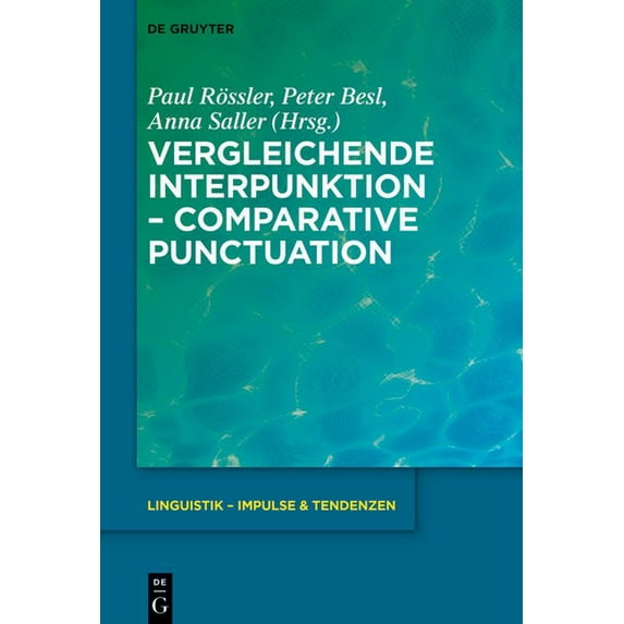 Linguistik - Impulse & Tendenzen Vergleichende Interpunktion - Comparative Punctuation, Book 96, (Hardcover)