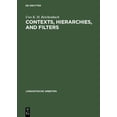 thumbnail image 1 of Linguistische Arbeiten Contexts, Hierarchies, and Filters: A Study of Transformational Systems as Disambiguated Languages, Book 128, (Hardcover), 1 of 1