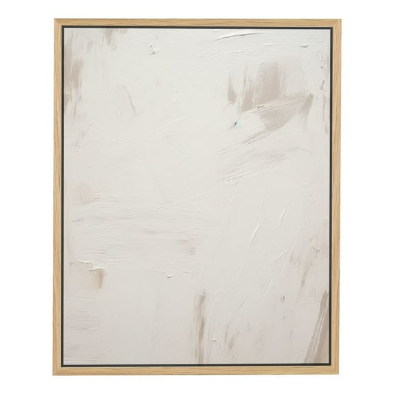 Lingy Beige Abstract Canvas Wall Art Boho Beige Neutral Prints White Beige Abstract Art Beige Watercolor Beige and White Pictures Minimalist Boho Poster Beige Neutral Wall Art for Room 16x20in