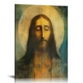Lingy Framed Jesus Wall Art Jesus Decor Walking In The Water Canvas