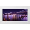 thumbnail image 1 of Linhares, Greg 18x11 White Modern Wood Framed Museum Art Print Titled - The Bay Lights, 1 of 4