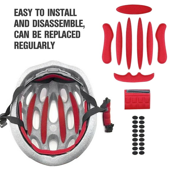 Lining Universal Helmet Foam Pads Replacement Set Helmet Sponge Lining