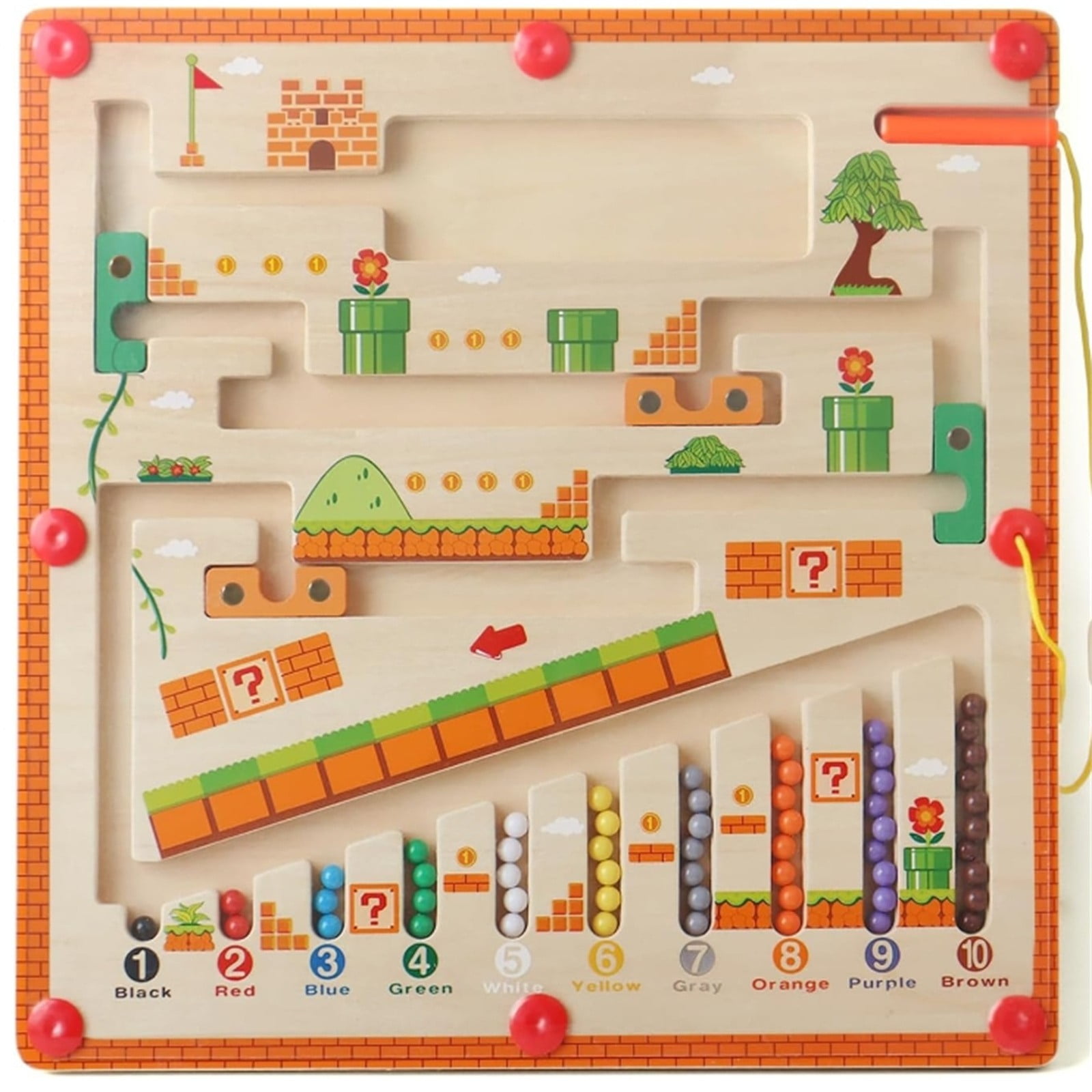 Linjieee Addition Math Facts Games Beehive Game for Kids Alphabet