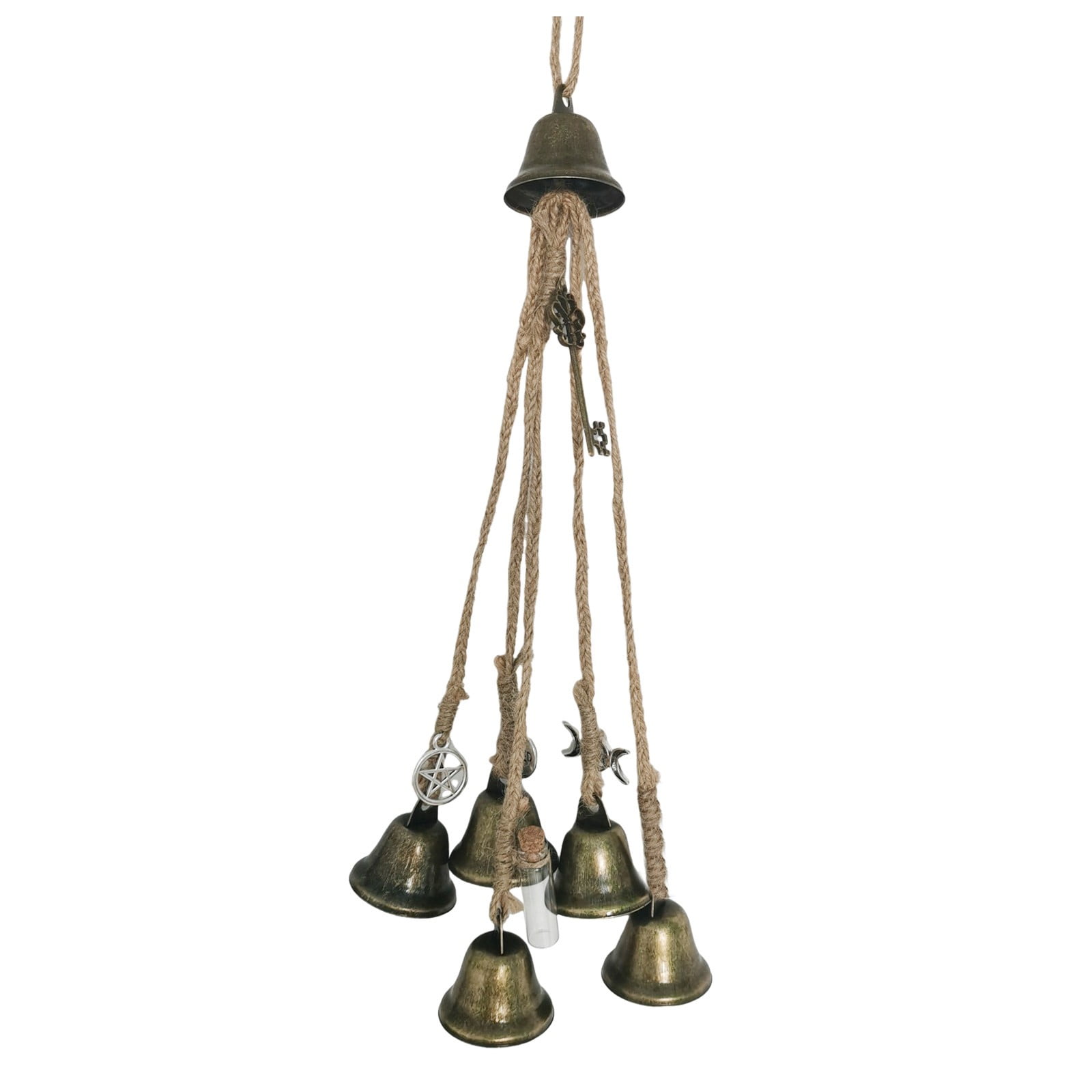 Linjieee Blessing Bells Spirit Wind Chimes Witch Bell Door Charm