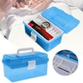 Linjieee Blue Portable Organizer Multipurpose Sewing Tool Crafts And