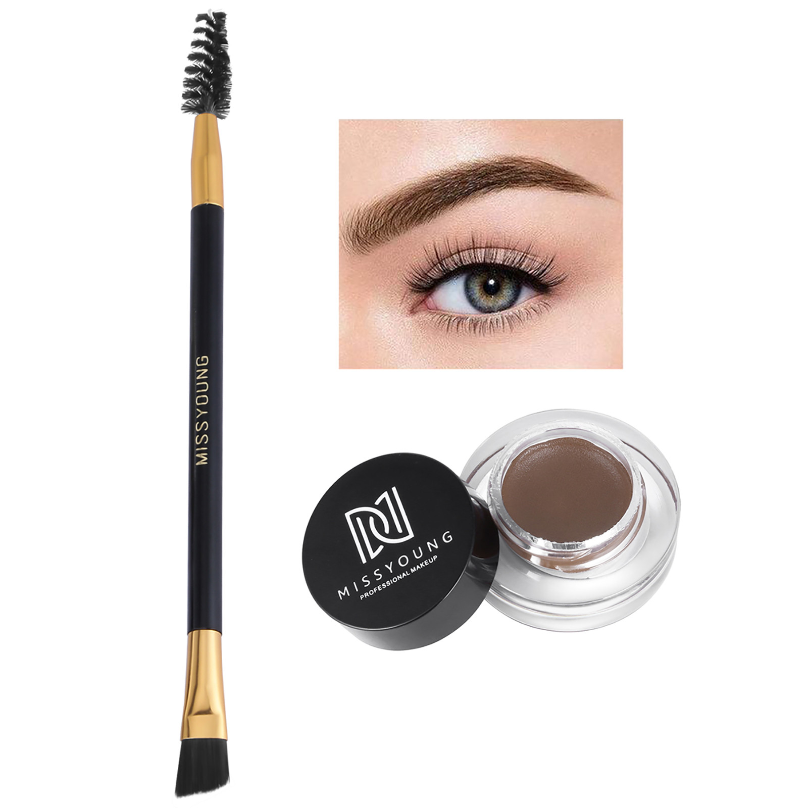 Linjieee Bossy Brows Brow Stencils Style Savvy Styling Star Eyebrow ...