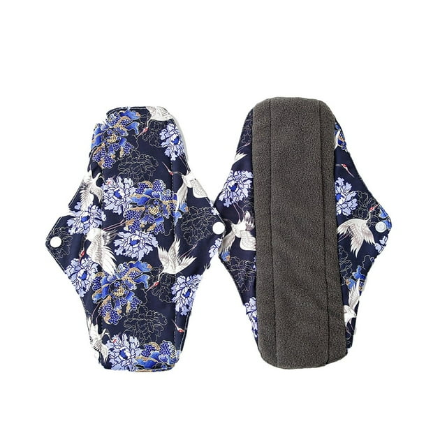 Linjieee Cloth Menstrual Pad Mama Cloth Sanitary Bag Reusable Face Deep