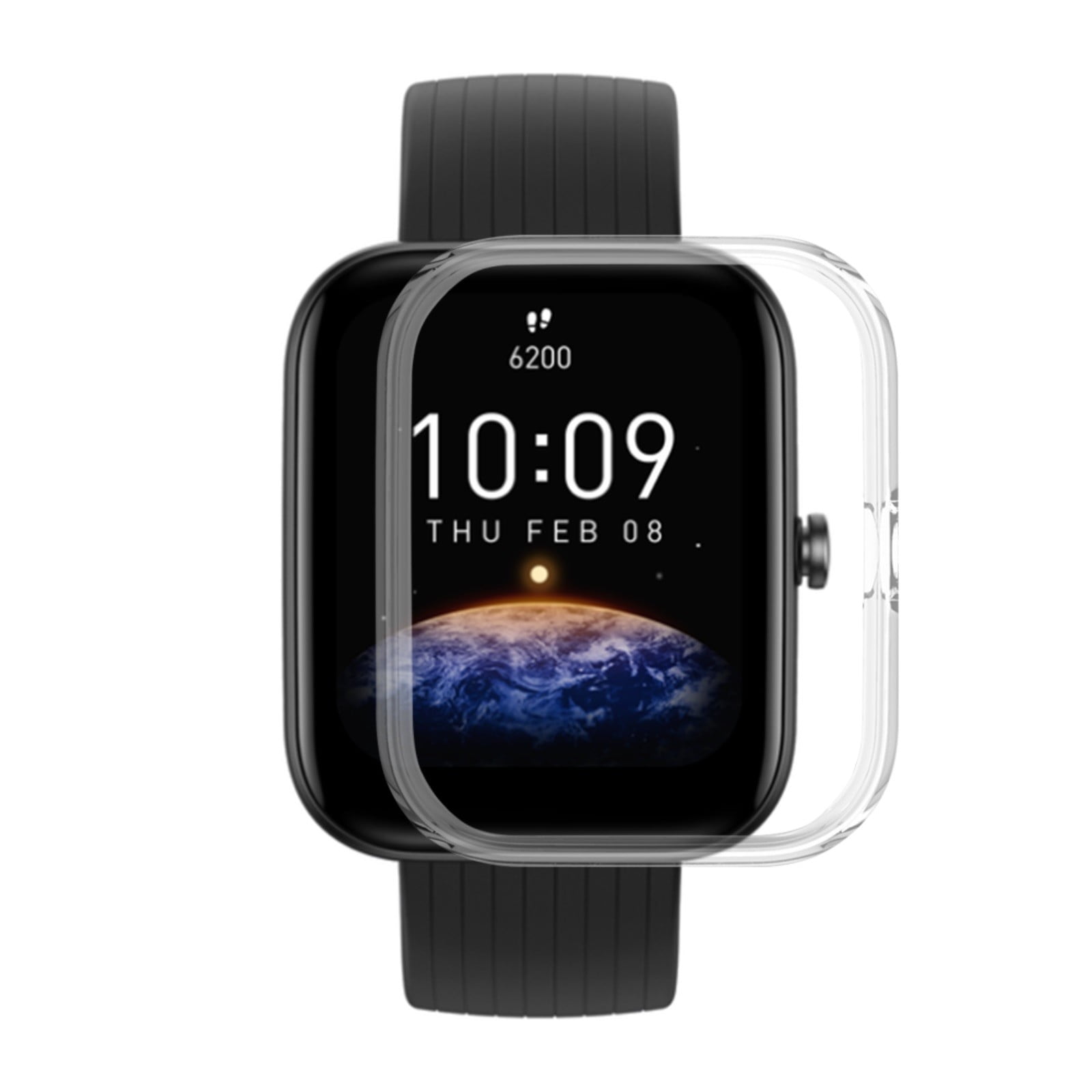 Linjieee Compatible With HuamiAmazfit Smart Watch 3 PC Case Wristbands