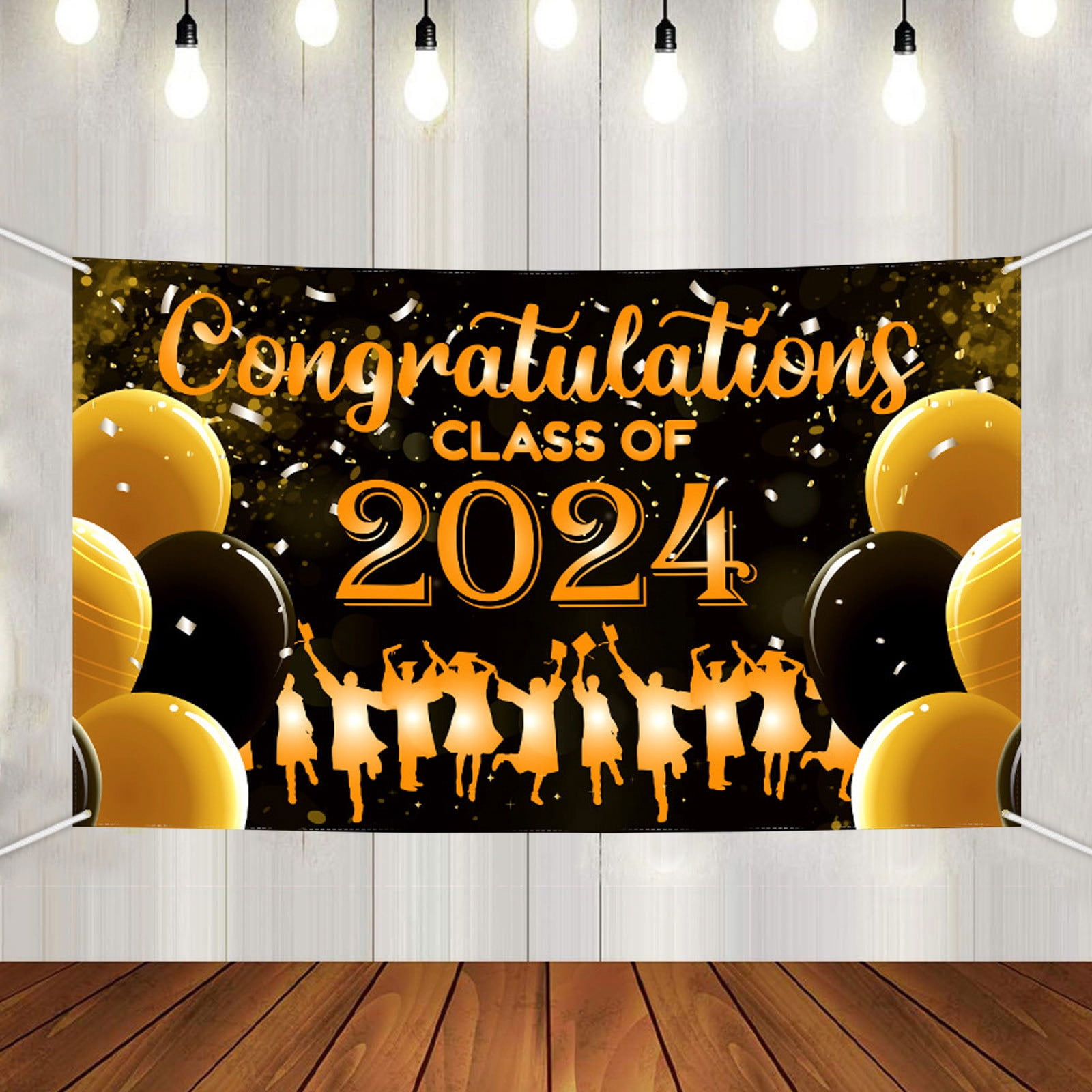 Linjieee Graduation Season Banner Background Cloth Graduation Party ...