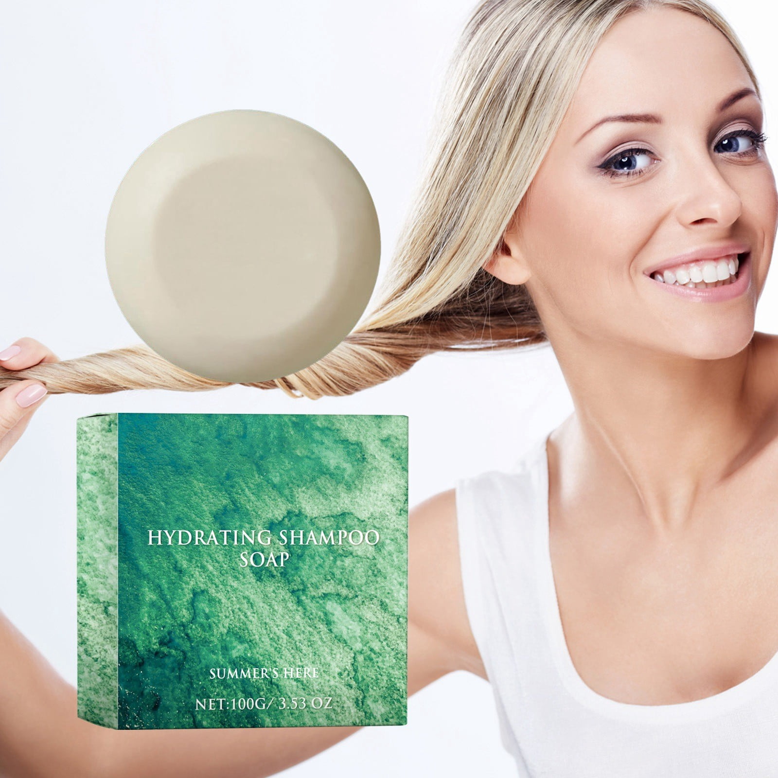 Linjieee HMPEAIIY Milk Nourishing Shampoo Bar With Oils Gentle Oil