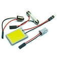 Linjieee Hid Lights H7 8W COB 24 Chip LED Car Interior Light T10 12V